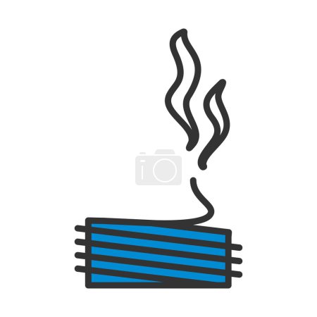 Solder Wire Icon. Editable Bold Outline With Color Fill Design. Vector Illustration.