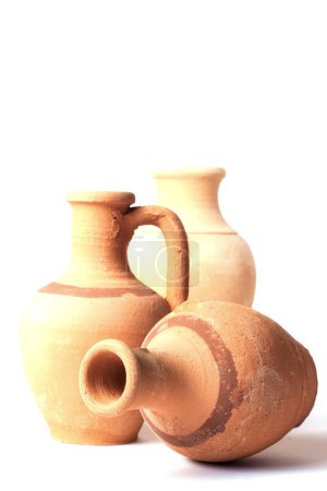 Photo for Traditional Turkish ceramic pottery, showcasing the beauty of handcrafted objects. - Royalty Free Image