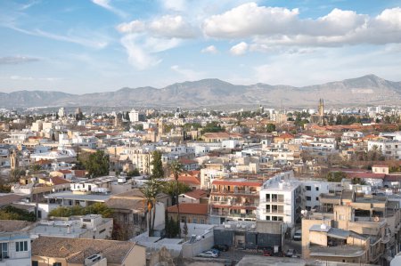 Nicosia City View. Ciudad Vieja. Chipre
