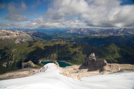 Marmolada-Gletscher - Königin der Dolomiten und höchster Gipfel, Trentino-Südtirol, Italien