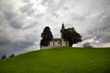 The church of St. Thomas in Slovenia.