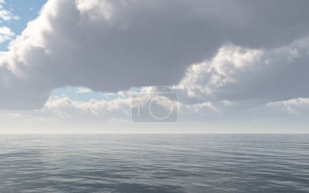 Foto de Nubes oscuras sobre el mar - Imagen libre de derechos