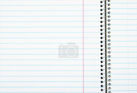 Blank notebook for background