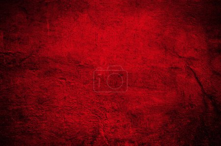 abstract red background with texture Poster 619340050