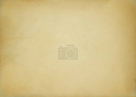 Photo for Aged paper texture can be used as background - Royalty Free Image