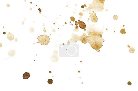 Photo for Abstract brown watercolor background - Royalty Free Image