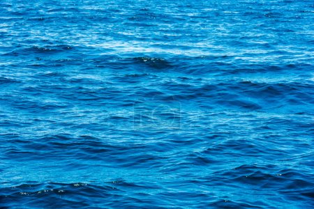 Photo for Blue sea water background - Royalty Free Image