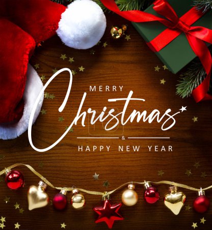 Christmas greeting card or holidays banner design