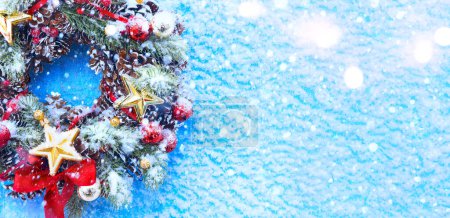 Foto de Arte Navidad y Año Nuevo; Vacaciones de invierno - Imagen libre de derechos