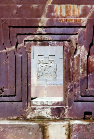 Foto de Escultura antigua en La Paz, Bolivia - Imagen libre de derechos