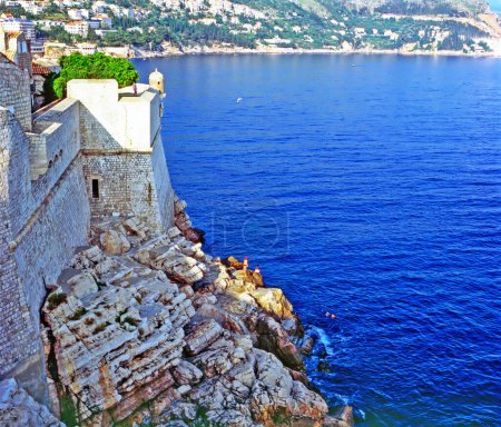 Téléchargez les photos : Forteresse Minceta à Dubrovnik, Croatie - en image libre de droit