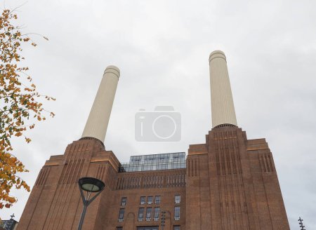 Foto de La central eléctrica Battersea en Londres, Reino Unido - Imagen libre de derechos