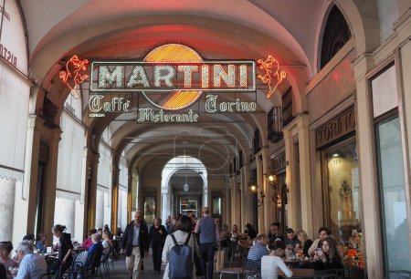 Téléchargez les photos : TURIN, ITALIE - CIRCA OCTOBRE 2022 : Caffe Turin - en image libre de droit