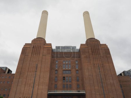 Foto de La central eléctrica Battersea en Londres, Reino Unido - Imagen libre de derechos