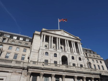 Bank of England BoE in London, Großbritannien