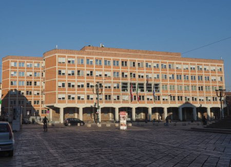 Photo for TURIN, ITALY - CIRCA FEBRUARY 2023: Palazzo dei lavori pubblici translation Public works palace - Royalty Free Image