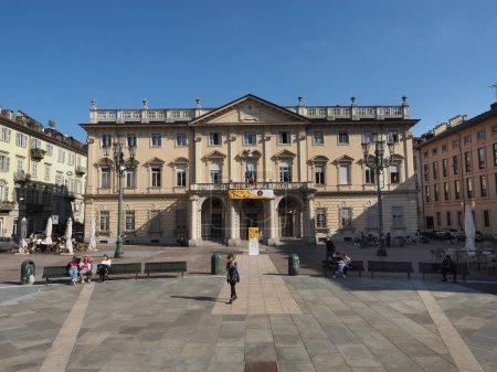 Foto de TURÍN, ITALIA - CIRCA SEPTIEMBRE 2022: Conservatorio Giuseppe Verdi conservatorio estatal de música - Imagen libre de derechos