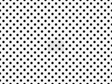 black polka dots pattern over white smoke useful as a background