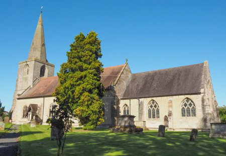 Foto de Iglesia Parroquial de Santa María Magdalena en Tanworth en Arden, Reino Unido - Imagen libre de derechos