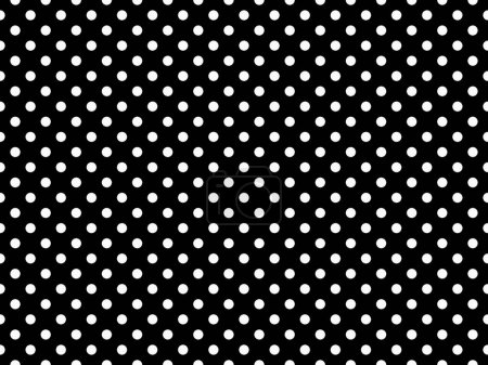 texturised white colour polka dots pattern over black useful as a background