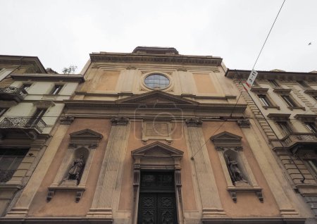 Die Kirche San Rocco in Turin, Italien