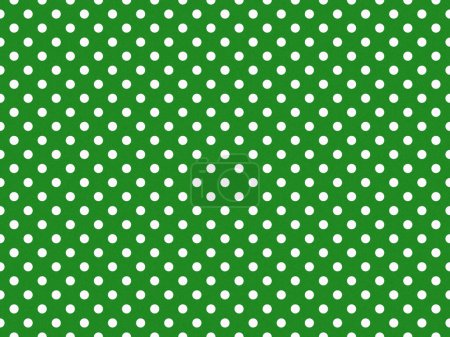 patrón de lunares de color blanco texturizado sobre verde bosque útil como fondo