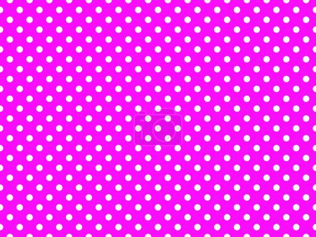 texturised white colour polka dots pattern over fuchsia purple useful as a background