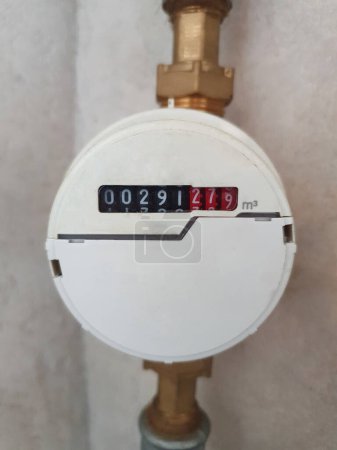 domestic water meter for water flow measurement
