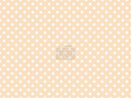 texturised white colour polka dots pattern over bisque brown useful as a background