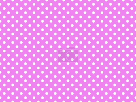 white polka dots pattern over violet useful as a background