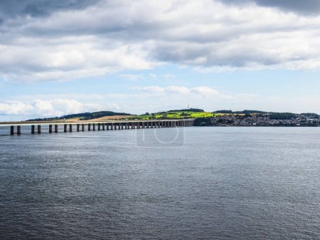 Foto de Ciudad de Newport en Tay visto desde Dundee - Imagen libre de derechos