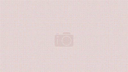 Illustration for Firebrick red colour polka dots pattern useful as a background - Royalty Free Image