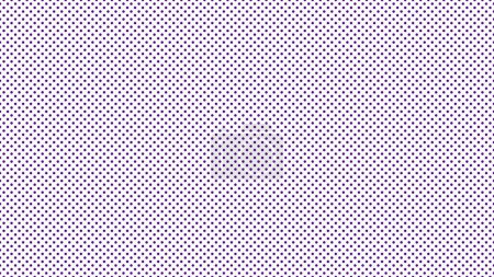 Illustration for Indigo purple colour polka dots pattern useful as a background - Royalty Free Image