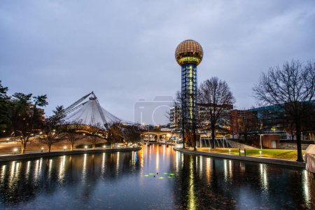 Photo for Knoxville, TN - Nov 21, 2018: Ayres Hall, a historic landmark building at University of Tennessee, Knoxville, Tennessee - Royalty Free Image