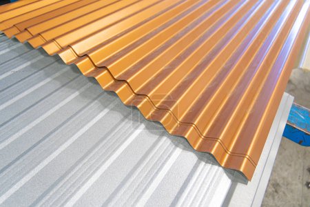 Profilés de toiture ondulés métalliques pour l'usine de toiture métallique