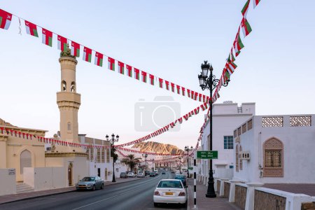 Téléchargez les photos : Architecture omanaise traditionnelle. Sidab Town près de Muscat, Oman. Péninsule arabique. - en image libre de droit