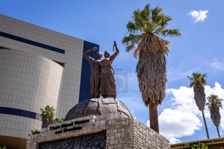 Téléchargez les photos : Windhoek. Namibia Independence Museum in Windhoek, Namibia. Afrique. - en image libre de droit