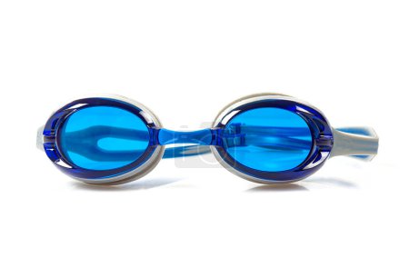 Photo for Swimming glasses isolated on white backrgound - Royalty Free Image