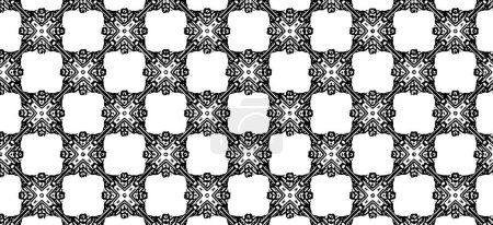 Photo for Black and white kaleidoscopic background texture - Royalty Free Image