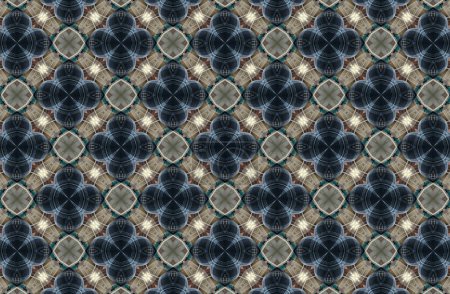 Image d'une texture de motif sans couture. Fond kaléidoscopique