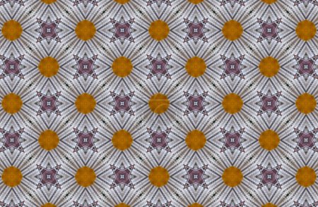 Image d'une texture de motif sans couture. Fond kaléidoscopique