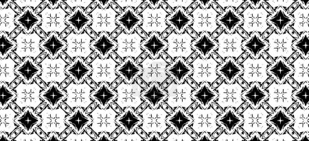 Black and white kaleidoscopic background texture