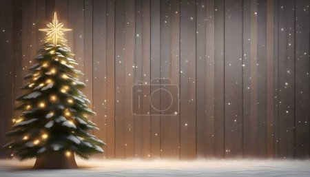 Foto de Marco de Navidad para el diseño y la tarjeta - Imagen libre de derechos