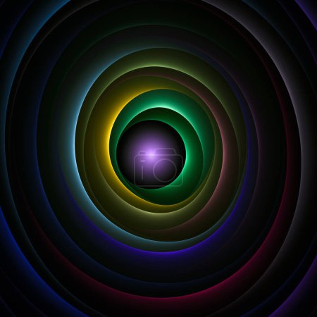 Foto de Órbitas de llama fractal en alta resolución para uso en ilustración científica y diseño gráfico. - Imagen libre de derechos