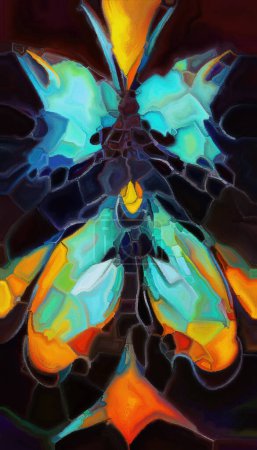 Téléchargez les photos : Série Butterfly Dreams. Arrangement créatif de formes, textures et couleurs naturelles surréalistes au sujet de l'art, de l'imagination et du rêve. - en image libre de droit