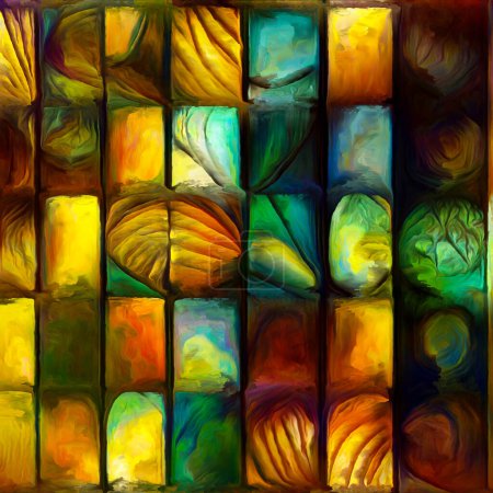 Téléchargez les photos : Dream of Nautilus series. Arrangement of spiral structures, shell patterns, colors and abstract elements on the subject of sea life, nature, creativity, art and design. - en image libre de droit