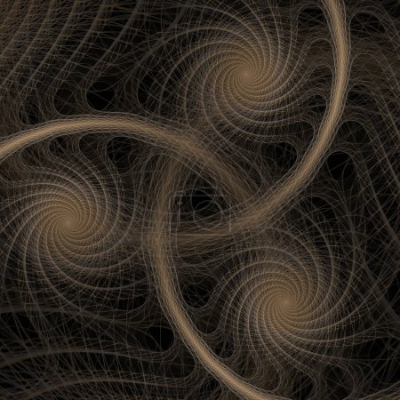 Foto de Serie Turbulencia Espacial. Interacción de la vibración de onda y el patrón dinámico de propagación sobre el tema de la ciencia y la investigación modernas. - Imagen libre de derechos