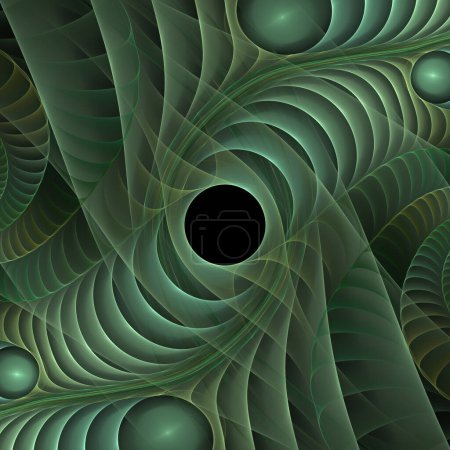 Foto de Serie Wave Function. Abstracción artística del patrón de ondas de frecuencia oscilantes sobre el tema de la ciencia popular, la educación y la investigación. - Imagen libre de derechos