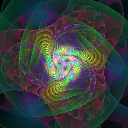 Série Quantum Dynamics. de la vibration des ondes et du schéma de propagation dynamique sur le sujet de la science et de la recherche modernes.