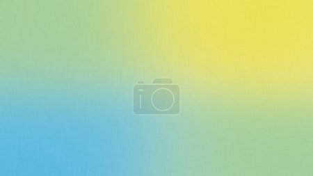 Photo for Bright colorful digital 4K background with perpendicular thin lines like fabric of blue and yellow colors and intermediate color transitions between them - Royalty Free Image